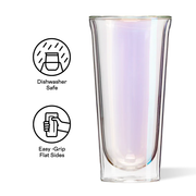 Prism Pint Glass Set (2) - Portable Glassware P3
