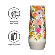 Rifle Paper Co. Stemless Flute - Smooth Tumbler Q7