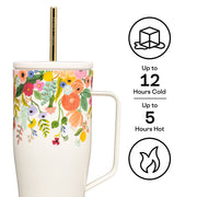 Rifle Paper Co. Cold Cup XL - Classic Travel X4