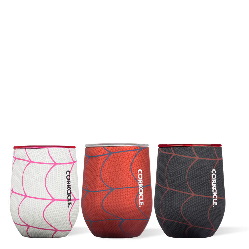 Spider-Man Stemless Set (3) - Bright Sip N8